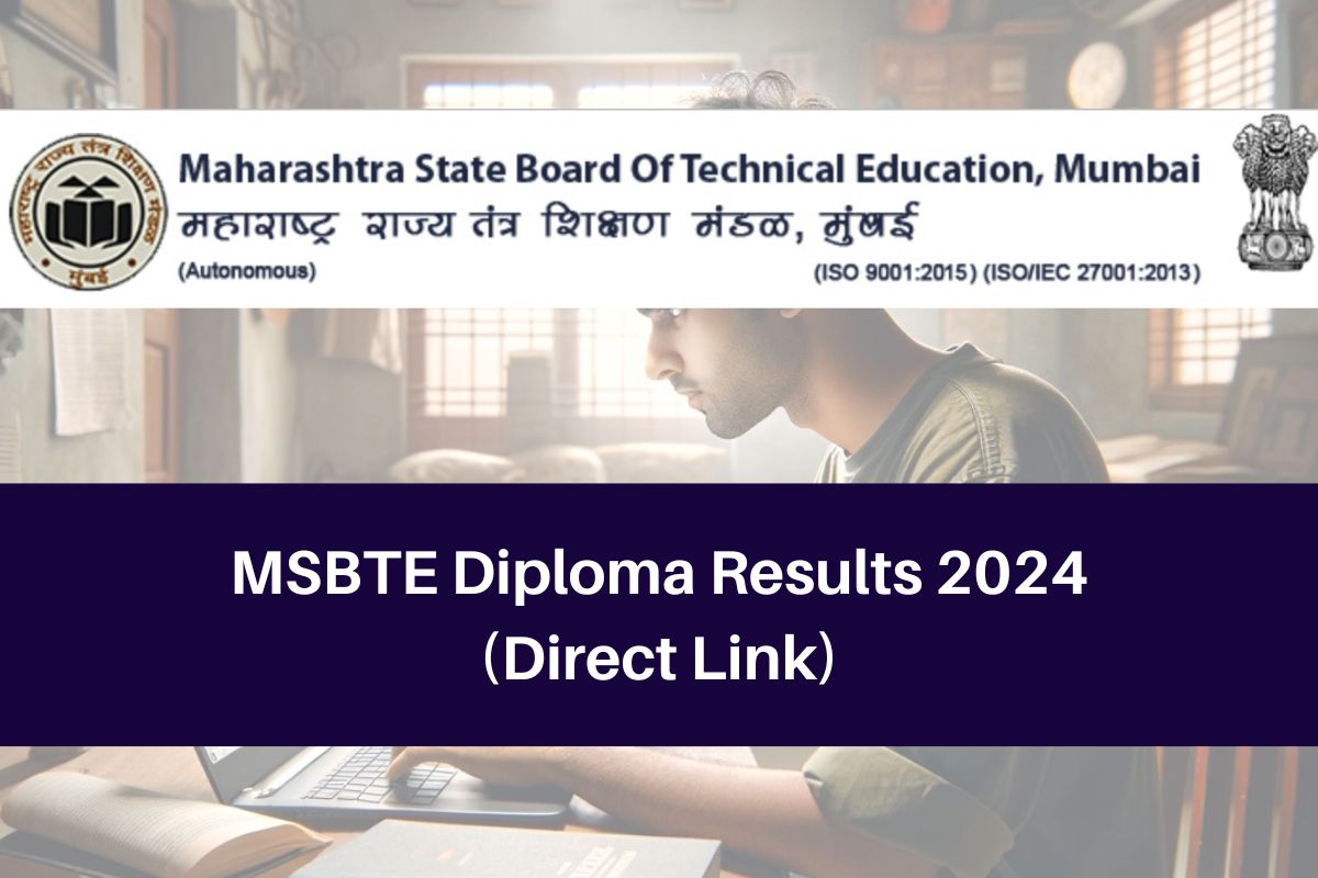 Msbte Result Winter 2024 Date Diploma Berny