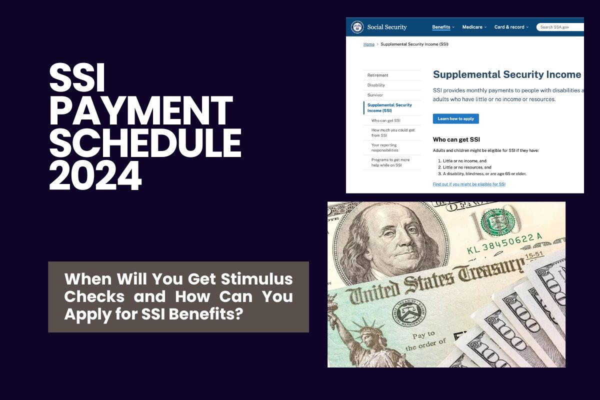 SSI Payment Schedule 2024 When Will You Get Stimulus Checks and How Can You Apply for SSI