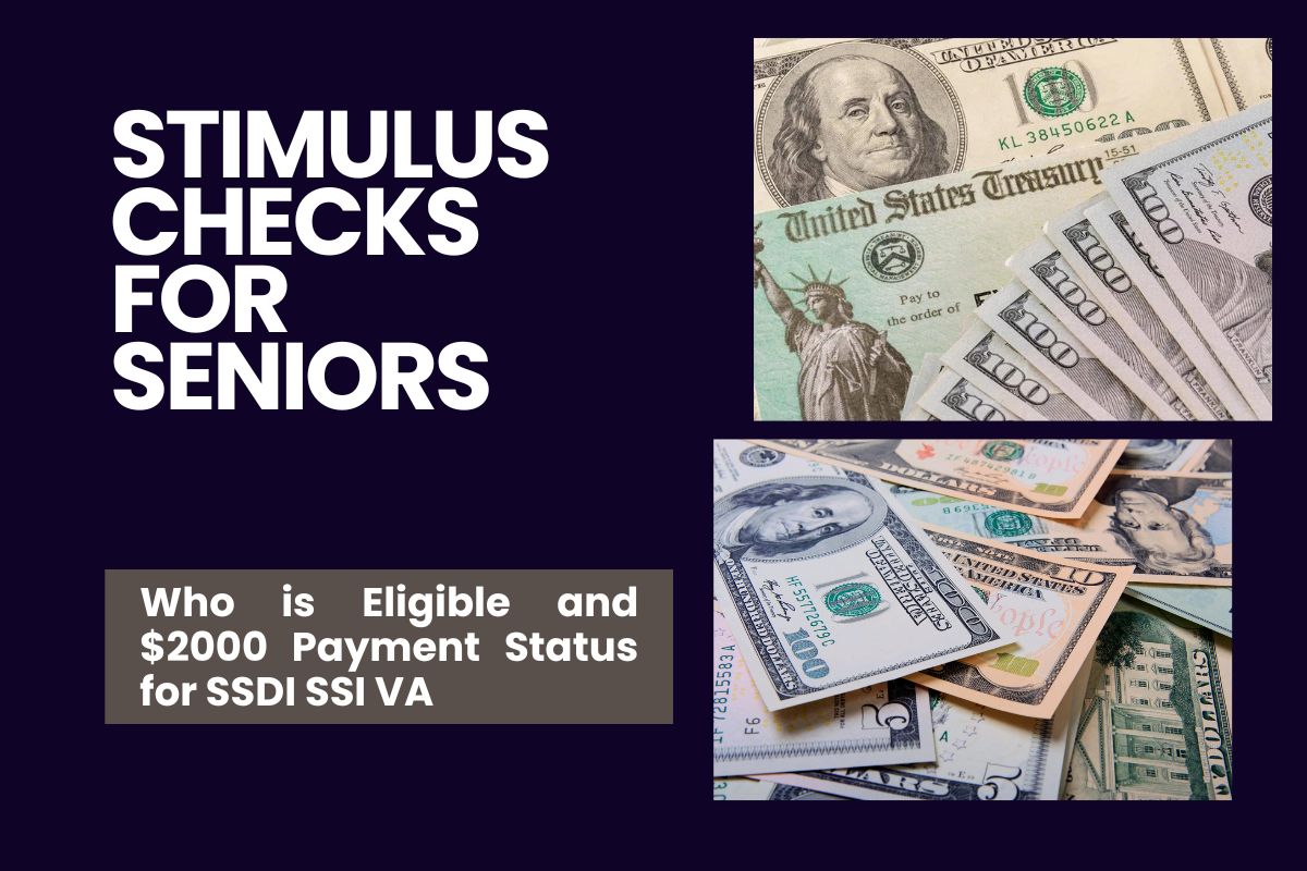 Stimulus Checks for Seniors Who is Eligible and 2000 Payment Status